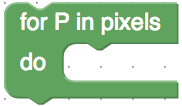 pixel loop block